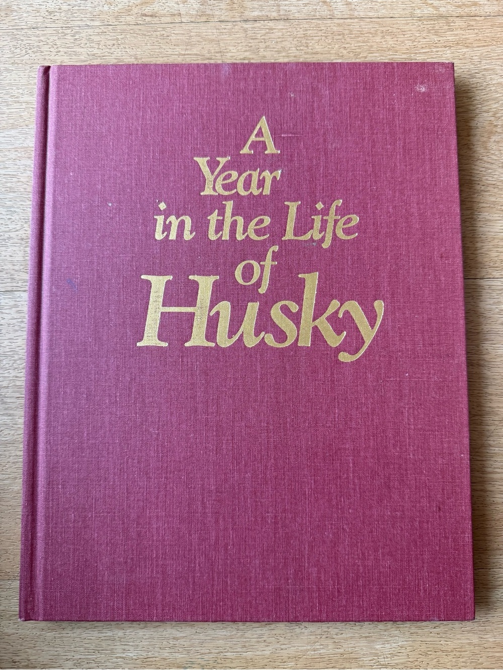 Vintage Husky Oil Memoir Book January 1 - December 31, 1988